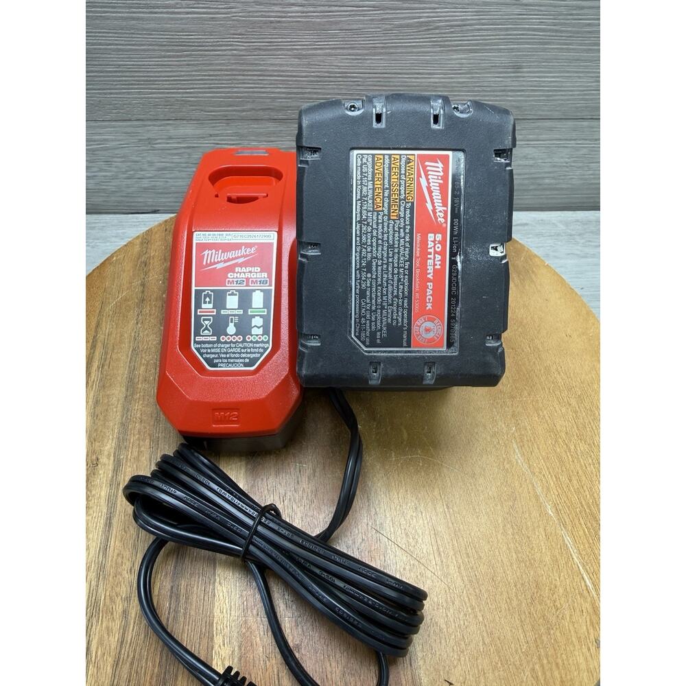 Milwaukee M18 Redlithium XC5.0 18V Starter Kit